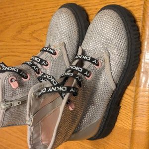 DKNY girls high tops